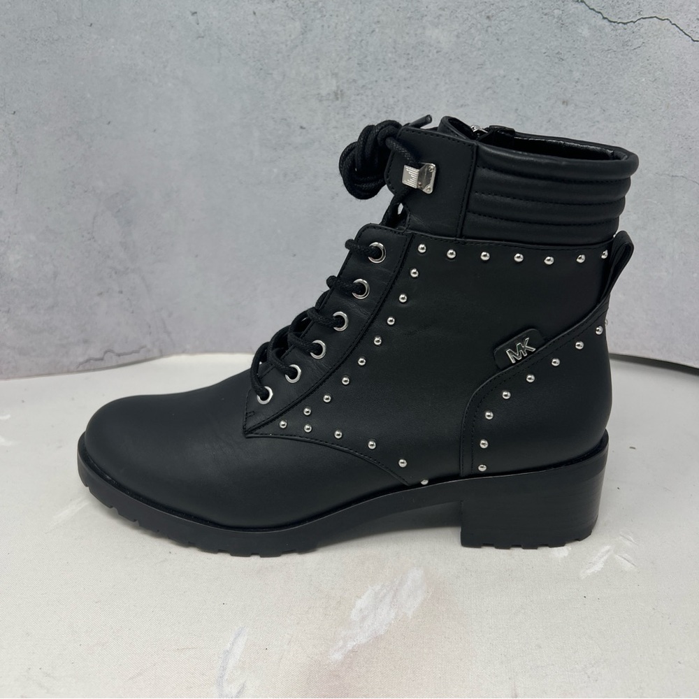 ❤️Michael Kors Dallas Black Studded Women's Boots.  Mint condition. - Picture 3 of 11